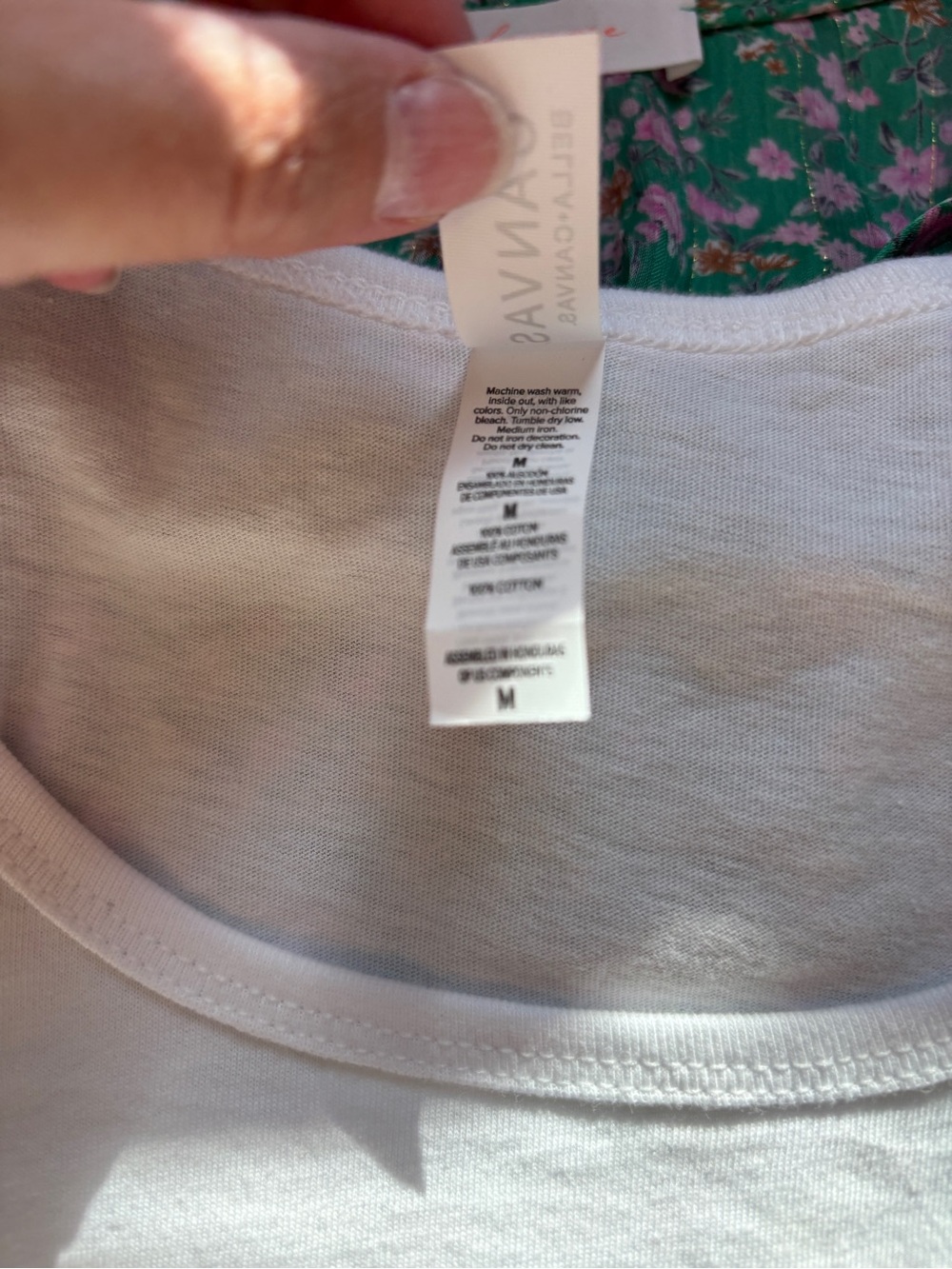 Religious White Work Out Muscle Tank - Picture 5 of 6